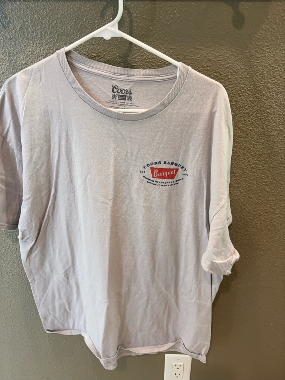 Banquet Men's Light Lavender Logo T-Shirt